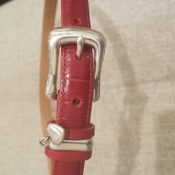 Brighton Accessories - Women's Brighton Belt. L/34 Red